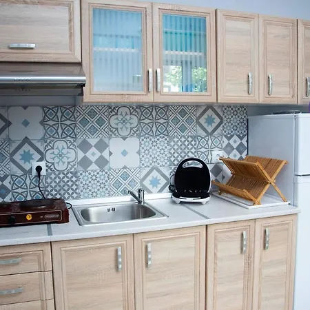 Stylish Studio 20 Meters From Sea.garden View! Nea Kallikrateia